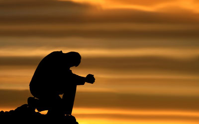praying and kneeling man misterjoshuaray